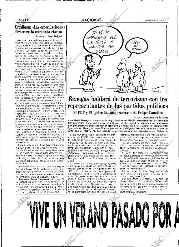 ABC MADRID 02-09-1987 página 18