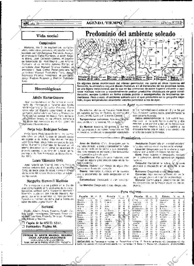 ABC MADRID 02-09-1987 página 28