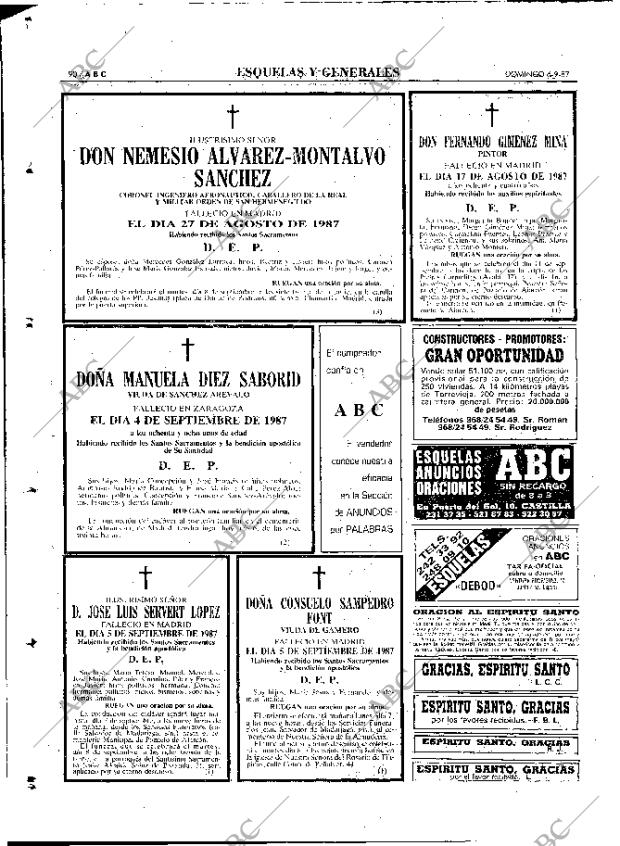 ABC MADRID 06-09-1987 página 90