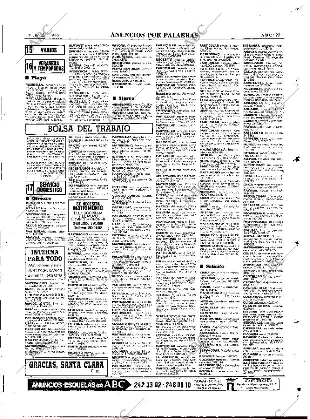 ABC MADRID 11-09-1987 página 99