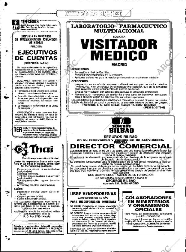 ABC MADRID 13-09-1987 página 142