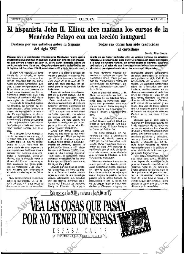 ABC SEVILLA 13-09-1987 página 47