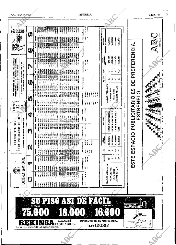 ABC SEVILLA 13-09-1987 página 95