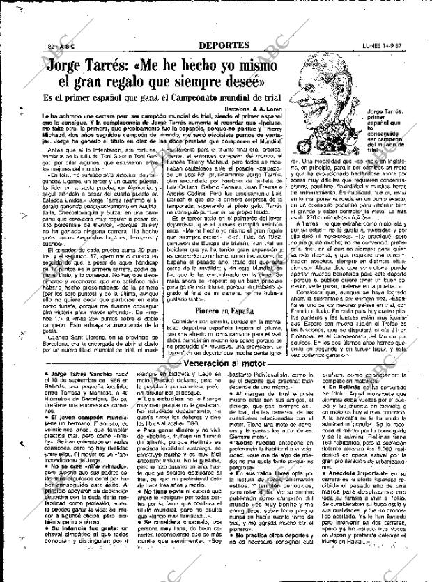 ABC MADRID 14-09-1987 página 82