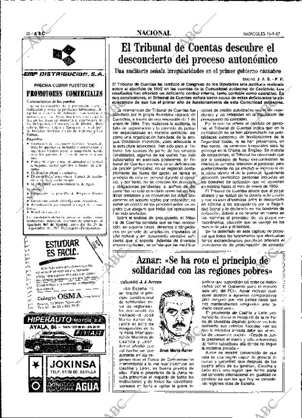 ABC MADRID 16-09-1987 página 20