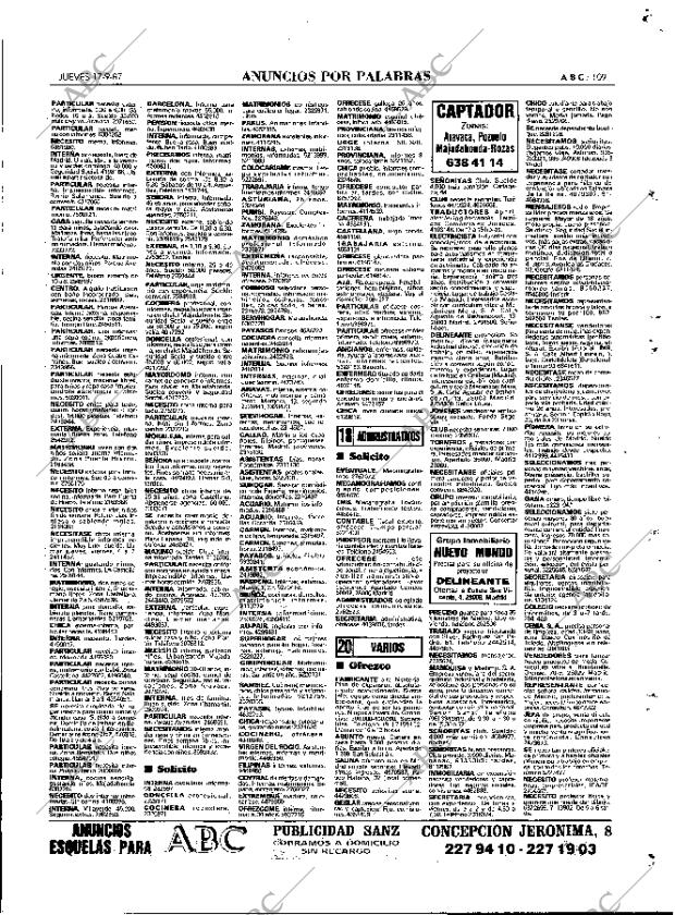 ABC MADRID 17-09-1987 página 109