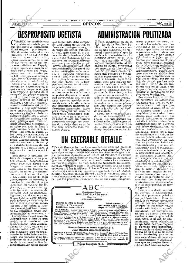 ABC MADRID 17-09-1987 página 15