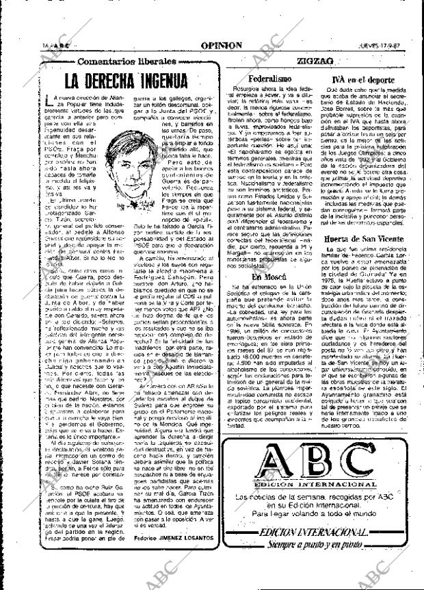 ABC MADRID 17-09-1987 página 16