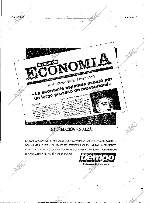 ABC MADRID 17-09-1987 página 67