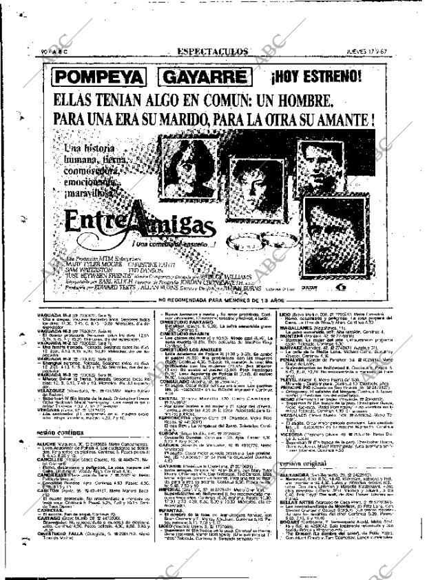 ABC MADRID 17-09-1987 página 90