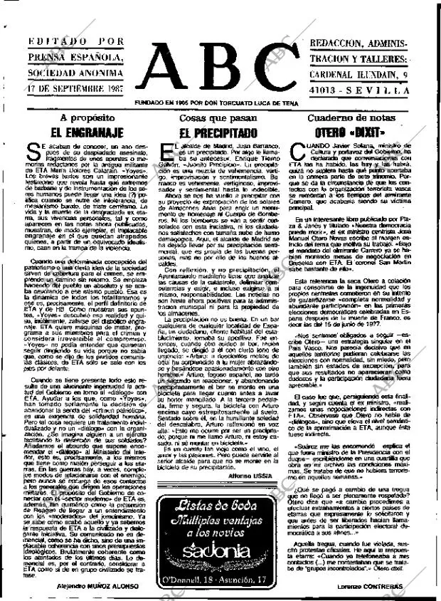 ABC SEVILLA 17-09-1987 página 3