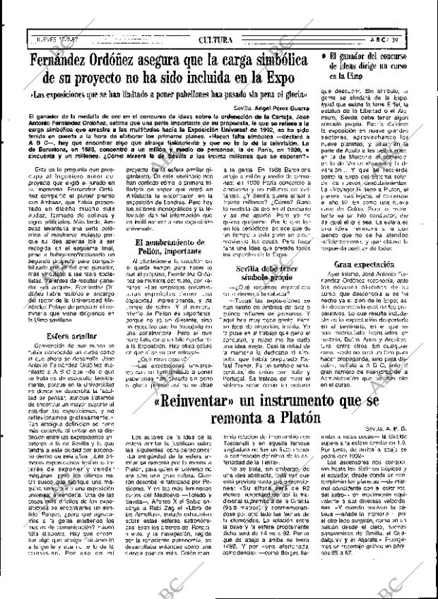 ABC SEVILLA 17-09-1987 página 39
