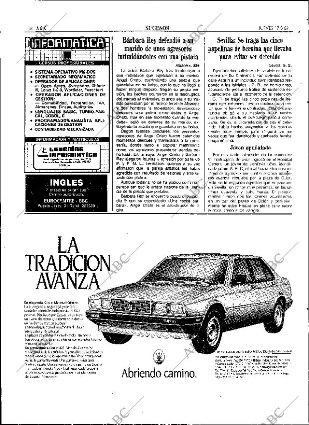 ABC SEVILLA 17-09-1987 página 44