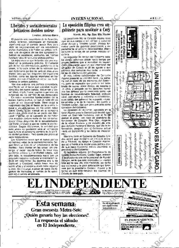 ABC MADRID 18-09-1987 página 31