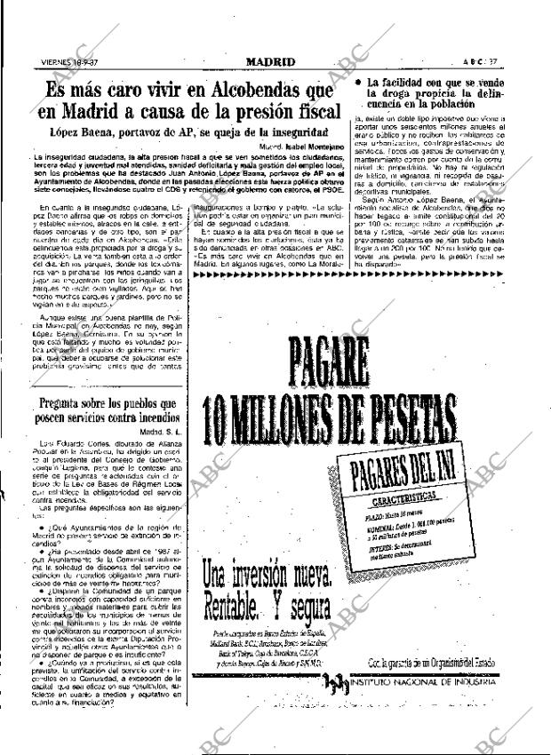 ABC MADRID 18-09-1987 página 37