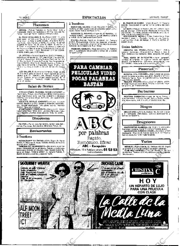 ABC SEVILLA 18-09-1987 página 56
