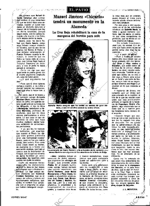 ABC SEVILLA 18-09-1987 página 69