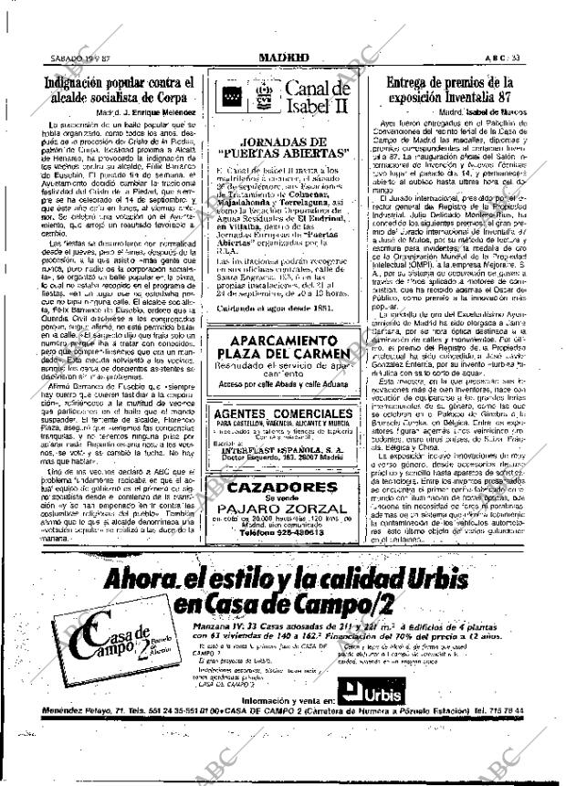 ABC MADRID 19-09-1987 página 33