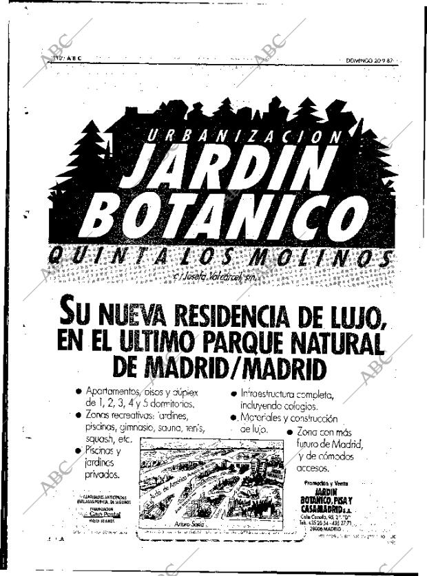 ABC MADRID 20-09-1987 página 110