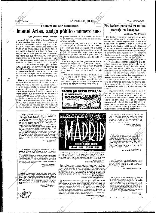 ABC MADRID 20-09-1987 página 112