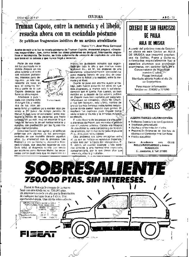 ABC SEVILLA 20-09-1987 página 53