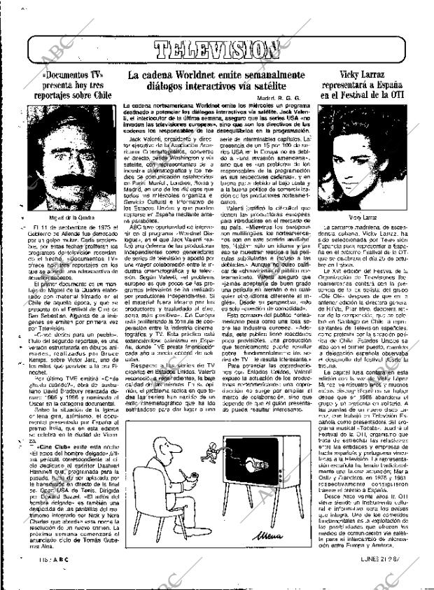 ABC MADRID 21-09-1987 página 118
