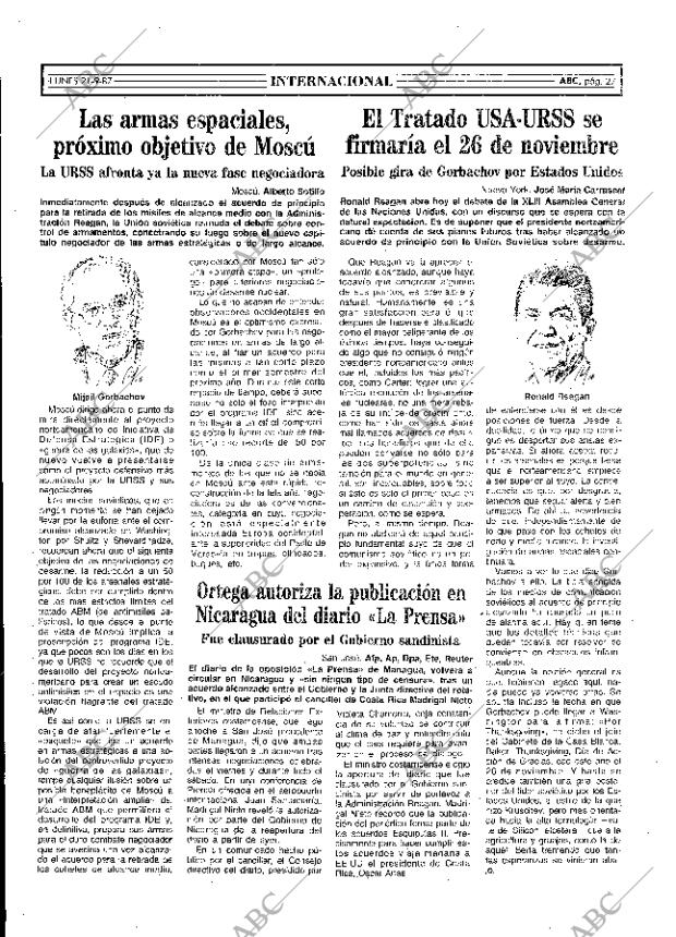 ABC MADRID 21-09-1987 página 27