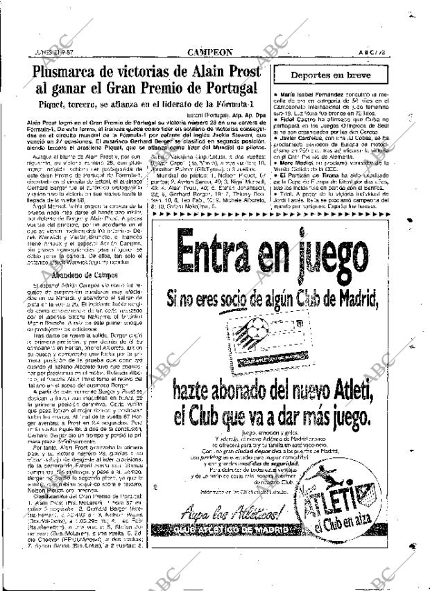 ABC MADRID 21-09-1987 página 73