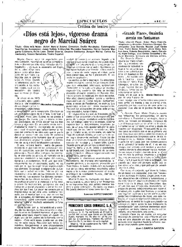 ABC MADRID 21-09-1987 página 87