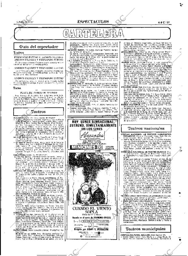 ABC MADRID 21-09-1987 página 89