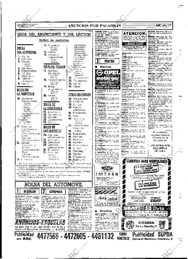 ABC MADRID 21-09-1987 página 97