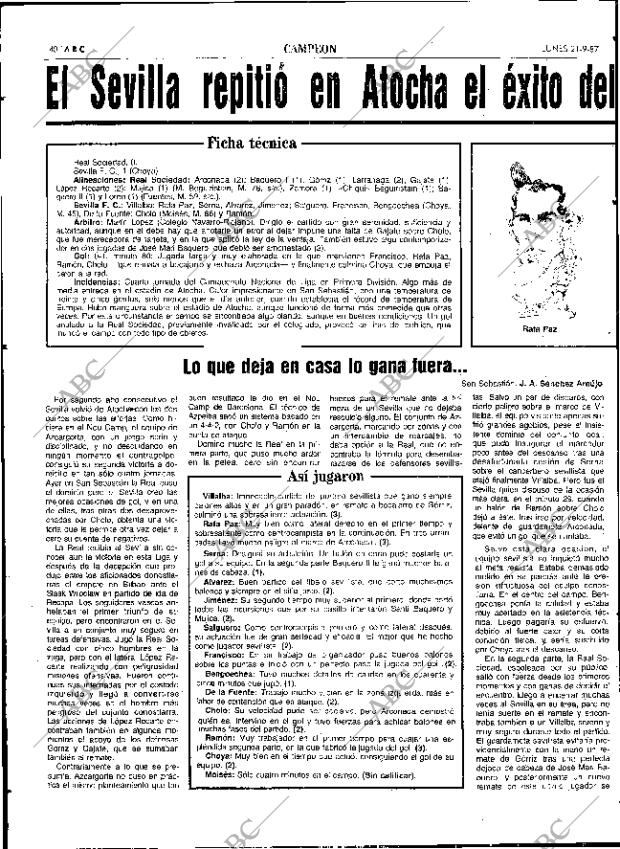 ABC SEVILLA 21-09-1987 página 40