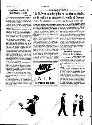 ABC SEVILLA 21-09-1987 página 45