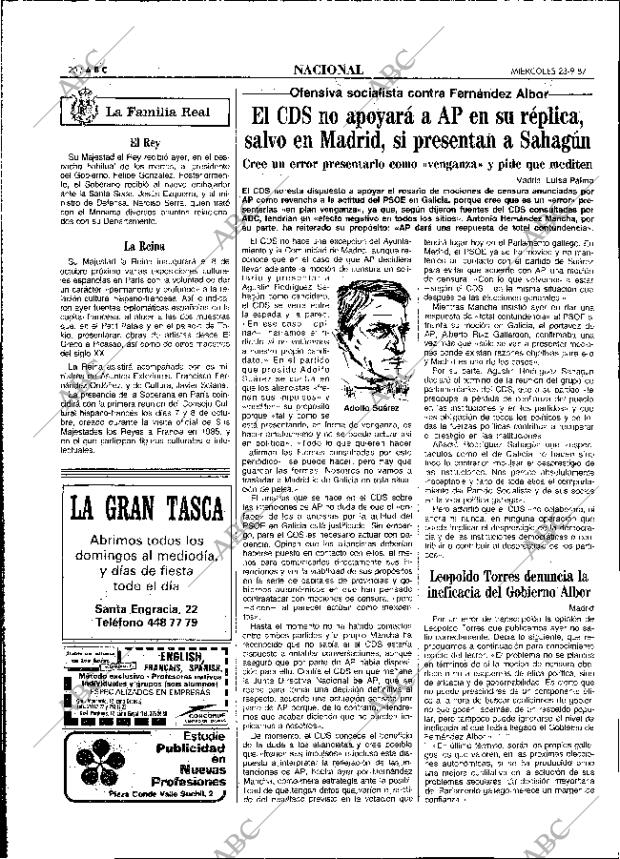 ABC MADRID 23-09-1987 página 20