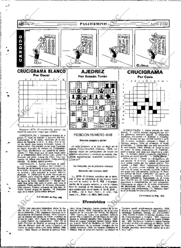 ABC MADRID 24-09-1987 página 122