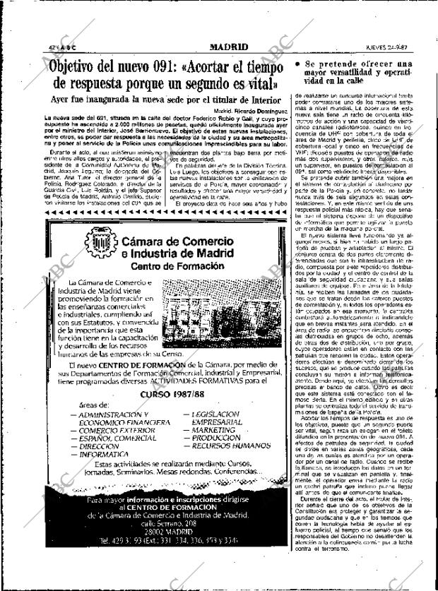 ABC MADRID 24-09-1987 página 42