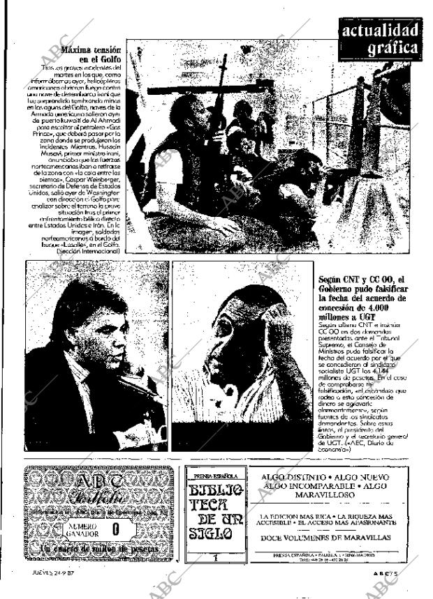 ABC MADRID 24-09-1987 página 5