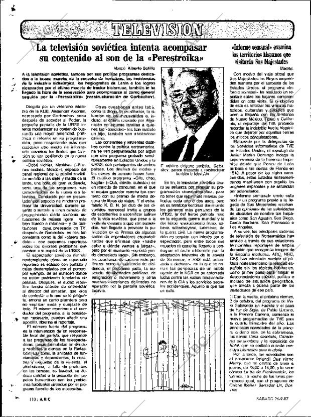 ABC MADRID 26-09-1987 página 110