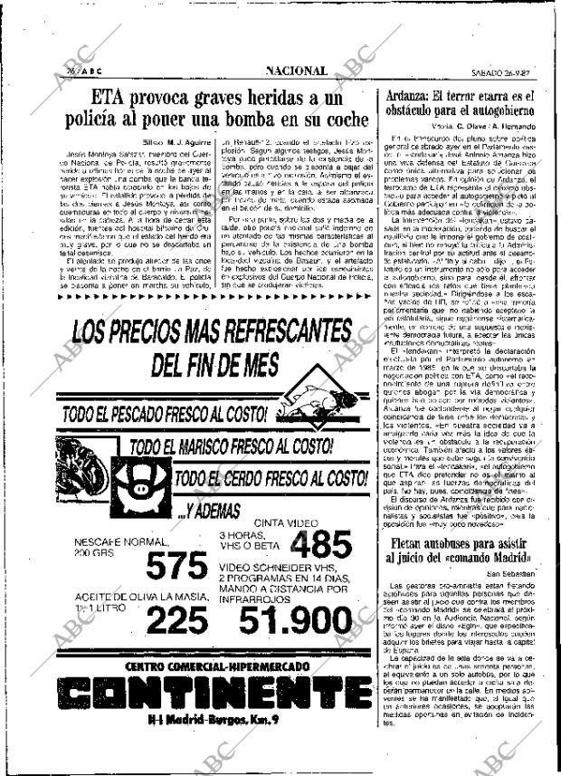 ABC MADRID 26-09-1987 página 26