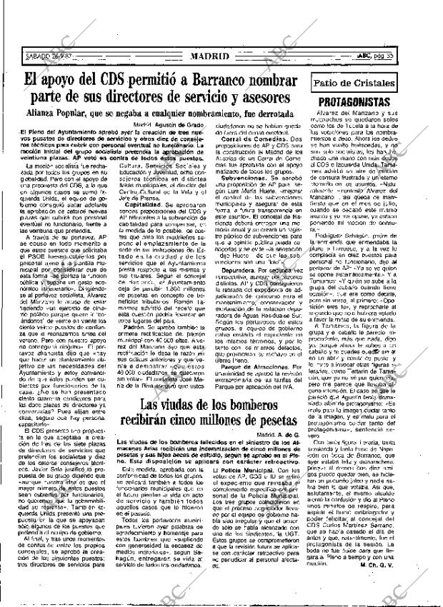 ABC MADRID 26-09-1987 página 35