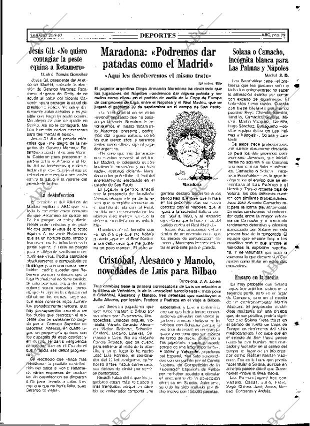 ABC MADRID 26-09-1987 página 79