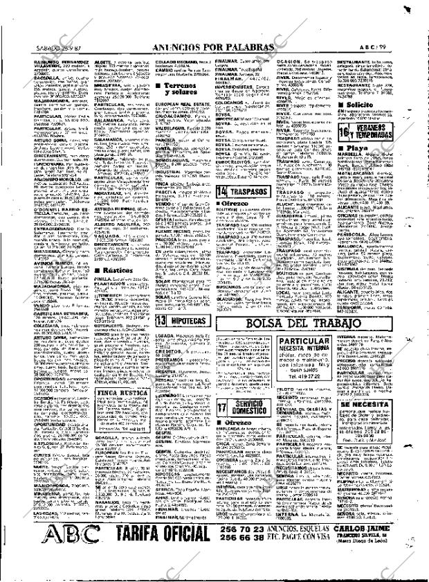 ABC MADRID 26-09-1987 página 99