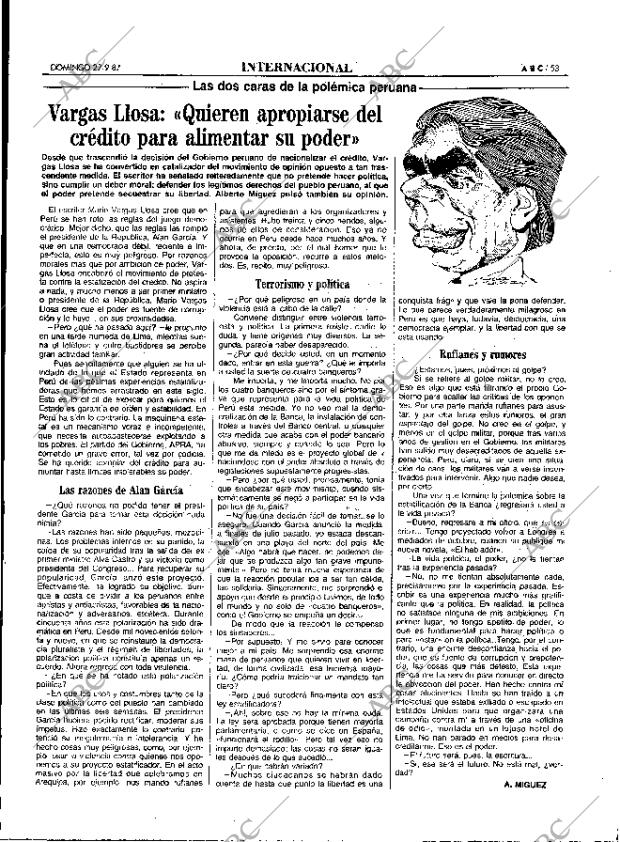 ABC MADRID 27-09-1987 página 53