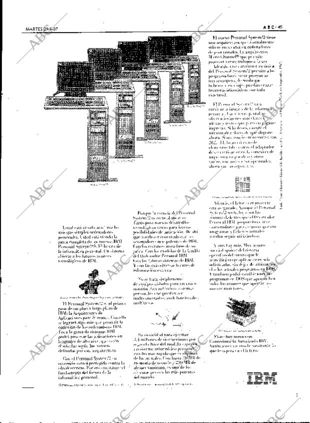 ABC MADRID 29-09-1987 página 45