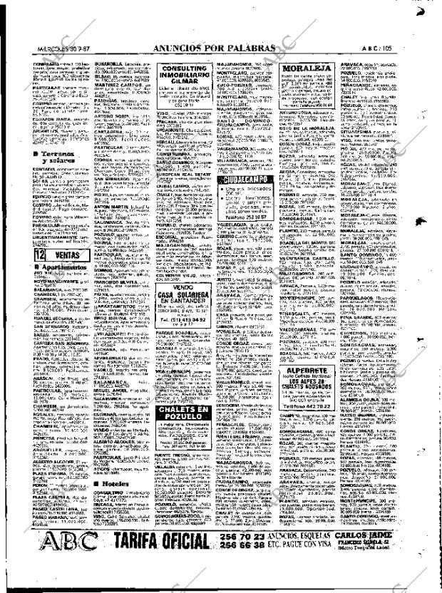ABC MADRID 30-09-1987 página 105