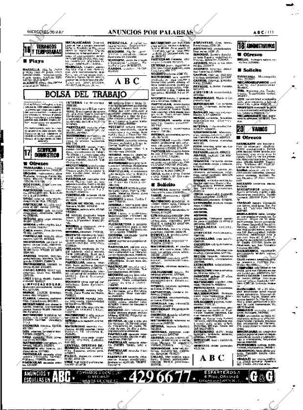 ABC MADRID 30-09-1987 página 111