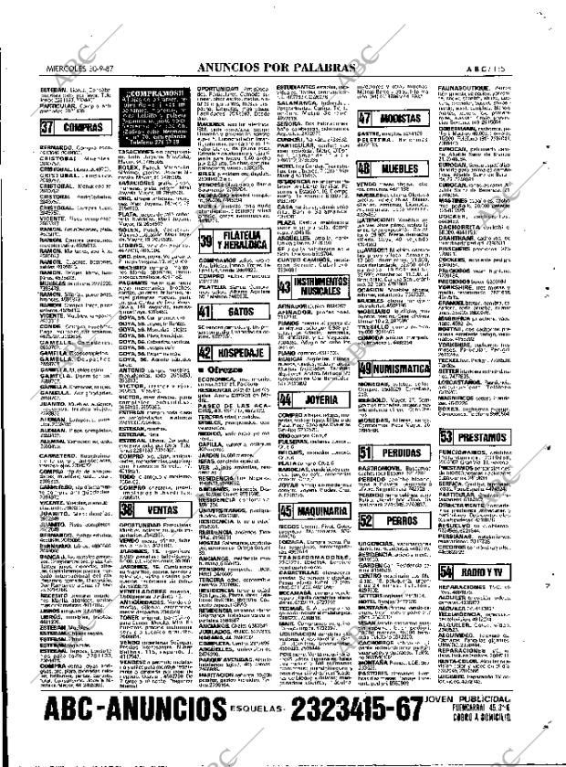 ABC MADRID 30-09-1987 página 115