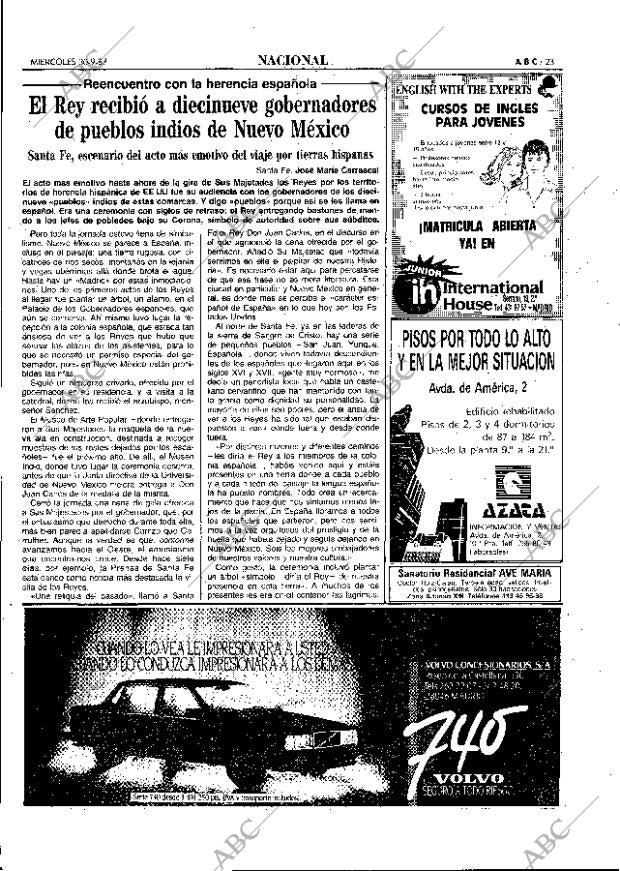 ABC MADRID 30-09-1987 página 23