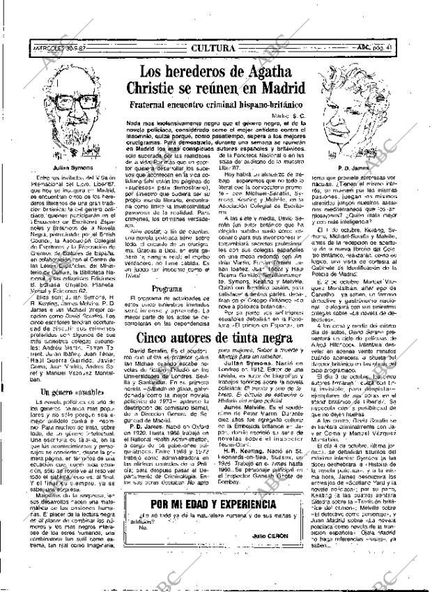 ABC MADRID 30-09-1987 página 41