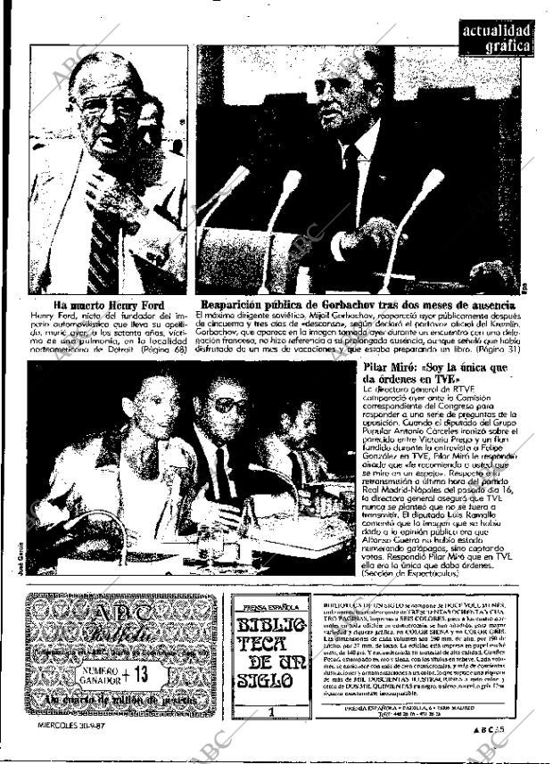 ABC MADRID 30-09-1987 página 5